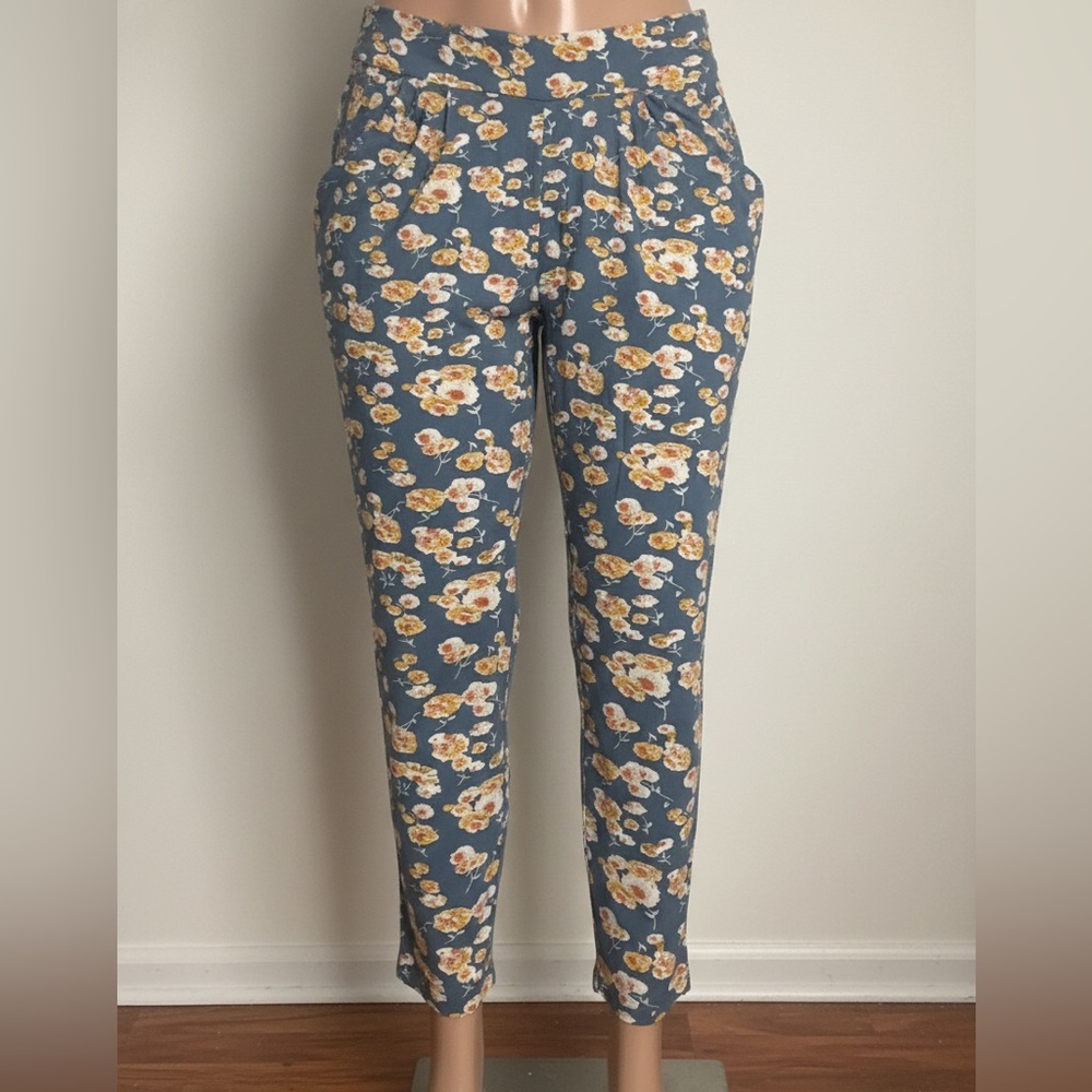 Floral Korean Mombbae style super comfy pants